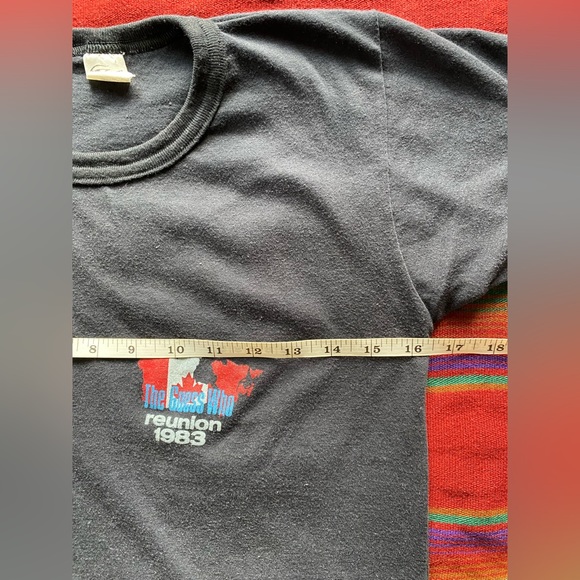 VTG 83’ The Guess Who Reunion Together Again Merch Band Tour Tee Shirt! Small. - Picture 5 of 8